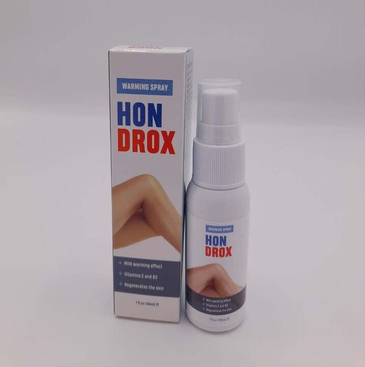 What does the Hondrox spray look like 
