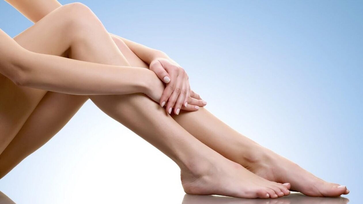 legs after treatment of knee arthrosis