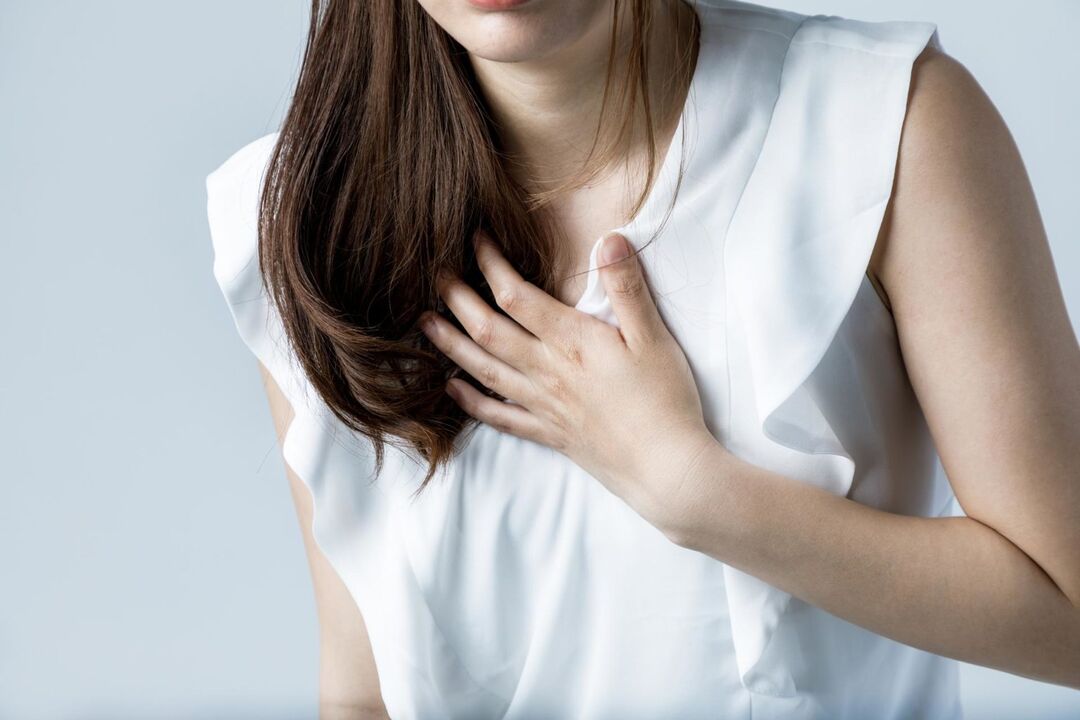 chest pain with osteochondrosis